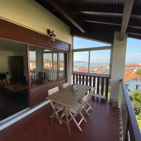 T3 Terrasse Vue En Centre * Hendaye